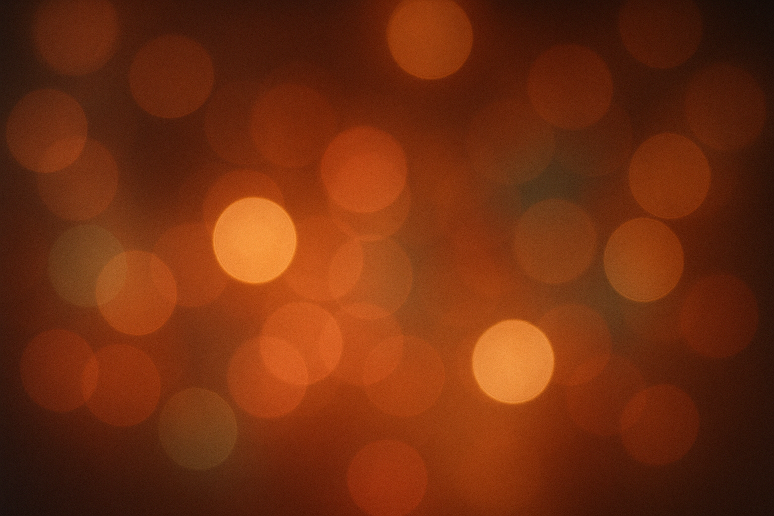Warm night bokeh