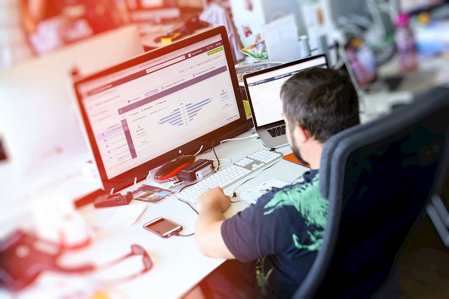 Deep work — campaigns on the big screen