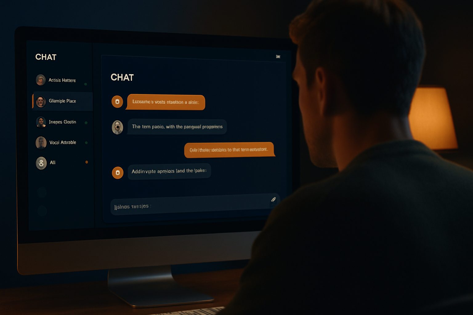 Universal chat console unifying tasks across every division