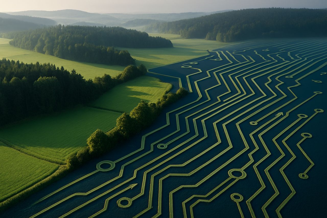 Landschaft im Waldviertel nahe Stockern